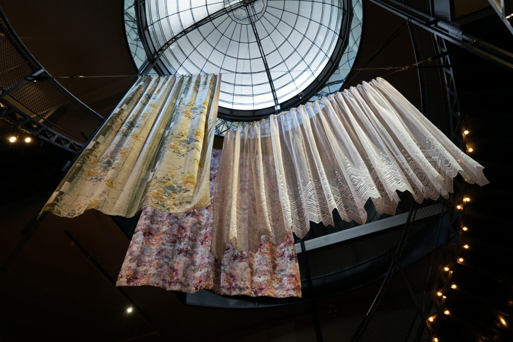 Hanging Curtains Under A Skylight