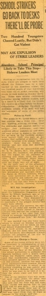 Image 9 of 12 for Aberdeen School Strike – Joseph Orenstein