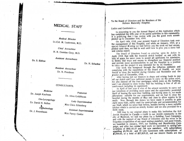 Image 17 sur 36 pour Taube Kaplan (“Greene Rebbetzin”) - Hebrew Maternity Hospital