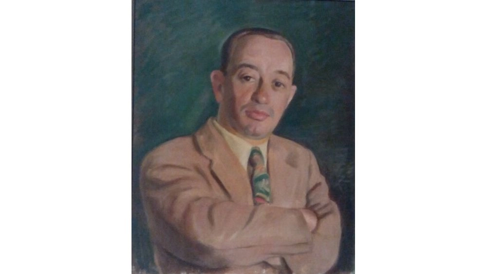 Portrait of Sholem Shtern, by Joseph Sher