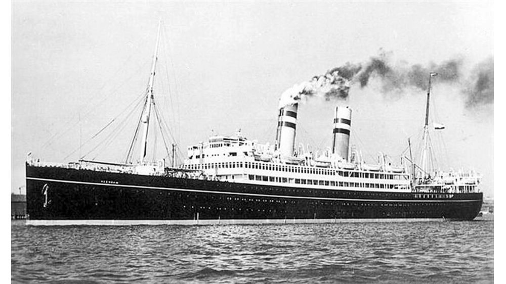 Holland-America Line's Veendam (11) brought the Wolfes to Halifax, 1928