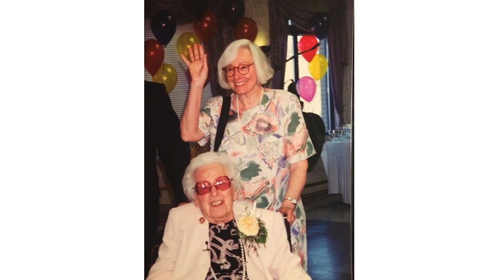 Elaine and her mother, Antonia